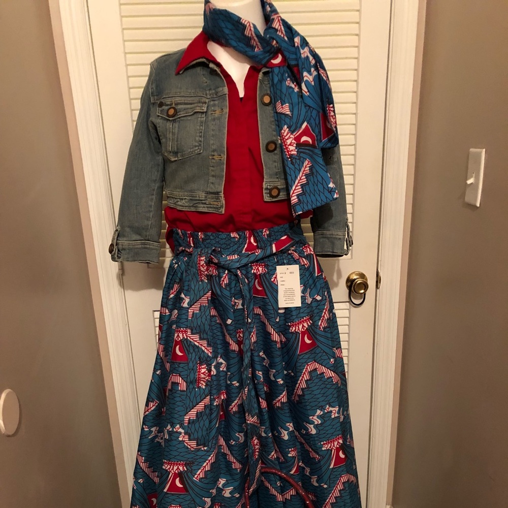 2 Piece African Skirt Set